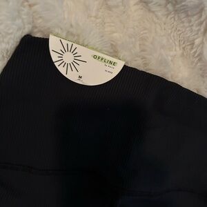 American Eagle Outfitters High Waist Black Shorts